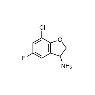 7-Chloro-5-fluoro-2,3-dihydrobenzofuran-3-amine|CS-0688636