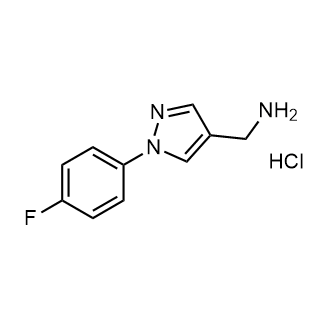 (1-(4-Fluorophenyl)-1h-pyrazol-4-yl)methanamine hydrochloride|CS-0688768