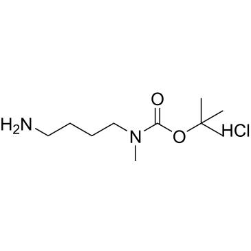 tert-Butyl (4-aminobutyl)(methyl)carbamate hydrochloride|CS-0689018