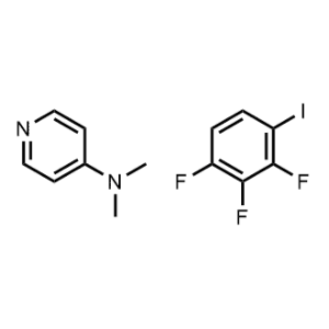N,N-Dimethylpyridin-4-amine compound with 1,2,3-trifluoro-4-iodobenzene (1:1)|CS-0689129