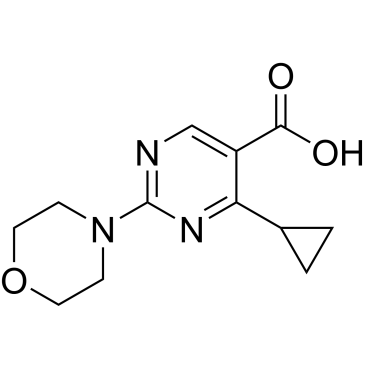 4-Cyclopropyl-2-morpholinopyrimidine-5-carboxylic acid|CS-0689156
