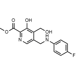Methyl 5-(((4-fluorophenyl)amino)methyl)-3-hydroxy-4-(hydroxymethyl)picolinate|CS-0689405