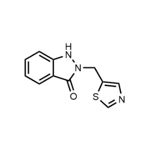 2-(Thiazol-5-ylmethyl)-1,2-dihydro-3h-indazol-3-one|CS-0689544