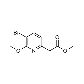 Methyl 2-(5-bromo-6-methoxypyridin-2-yl)acetate|CS-0689742