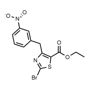 Ethyl 2-bromo-4-(3-nitrobenzyl)thiazole-5-carboxylate|CS-0689766