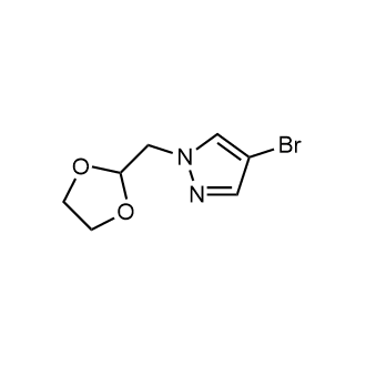 1-((1,3-Dioxolan-2-yl)methyl)-4-bromo-1h-pyrazole|CS-0689790