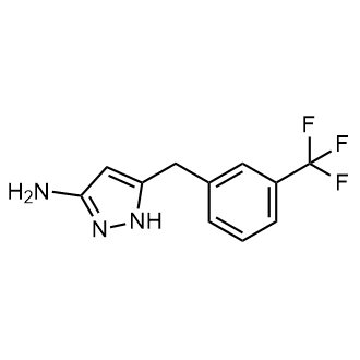 5-(3-(Trifluoromethyl)benzyl)-1h-pyrazol-3-amine|CS-0689840