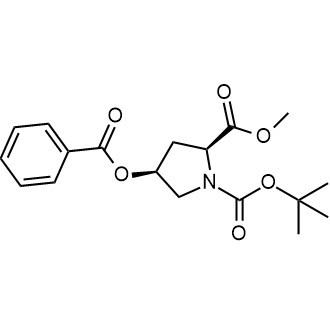 1-(tert-Butyl) 2-methyl (2s,4s)-4-(benzoyloxy)pyrrolidine-1,2-dicarboxylate|CS-0689935