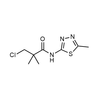 3-Chloro-2,2-dimethyl-n-(5-methyl-1,3,4-thiadiazol-2-yl)propanamide|CS-0689949