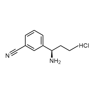 (r)-3-(1-Aminobutyl)benzonitrile hydrochloride|CS-0690293