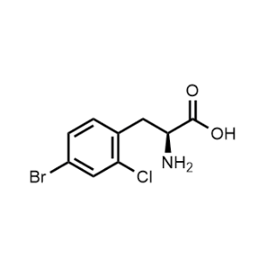 (s)-2-Amino-3-(4-bromo-2-chlorophenyl)propanoic acid|CS-0690365