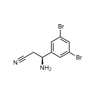 (s)-3-Amino-3-(3,5-dibromophenyl)propanenitrile|CS-0690421