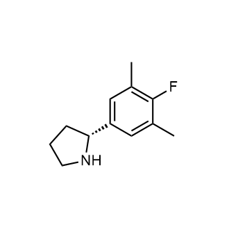 (r)-2-(4-Fluoro-3,5-dimethylphenyl)pyrrolidine|CS-0690523