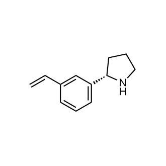 (s)-2-(3-Vinylphenyl)pyrrolidine|CS-0690801