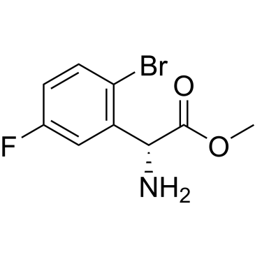 Methyl (r)-2-amino-2-(2-bromo-5-fluorophenyl)acetate|CS-0690848