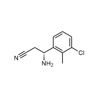 (r)-3-Amino-3-(3-chloro-2-methylphenyl)propanenitrile|CS-0690872
