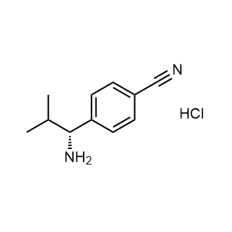 (r)-4-(1-Amino-2-methylpropyl)benzonitrile hydrochloride|CS-0690916