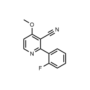 2-(2-Fluorophenyl)-4-methoxynicotinonitrile|CS-0691035