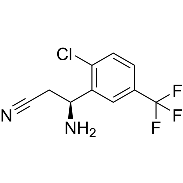 (s)-3-Amino-3-(2-chloro-5-(trifluoromethyl)phenyl)propanenitrile|CS-0691085