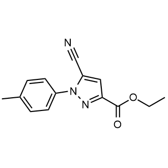 Ethyl 5-cyano-1-(p-tolyl)-1h-pyrazole-3-carboxylate|CS-0691256