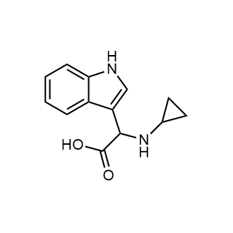 2-(Cyclopropylamino)-2-(1h-indol-3-yl)acetic acid|CS-0691321