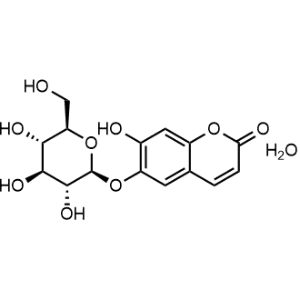 7-Hydroxy-6-(((2s,3r,4s,5s,6r)-3,4,5-trihydroxy-6-(hydroxymethyl)tetrahydro-2h-pyran-2-yl)oxy)-2h-chromen-2-one hydrate|CS-0691474