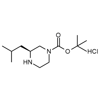 tert-Butyl (s)-3-isobutylpiperazine-1-carboxylate hydrochloride|CS-0691484