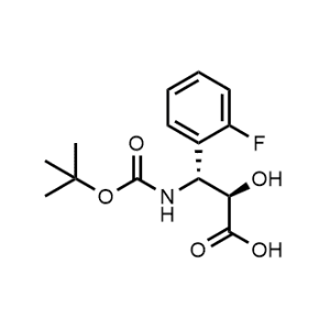 (2r,3r)-3-((Tert-butoxycarbonyl)amino)-3-(2-fluorophenyl)-2-hydroxypropanoic acid|CS-0691526