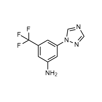 3-(1h-1,2,4-Triazol-1-yl)-5-(trifluoromethyl)aniline|CS-0691693