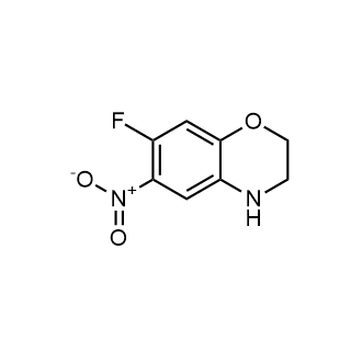 7-Fluoro-6-nitro-3,4-dihydro-2h-benzo[b][1,4]oxazine|CS-0691717
