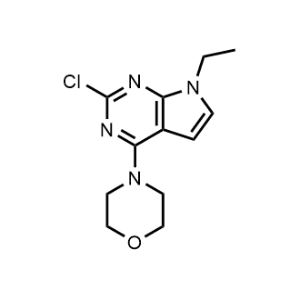 4-(2-Chloro-7-ethyl-7h-pyrrolo[2,3-d]pyrimidin-4-yl)morpholine|CS-0691727