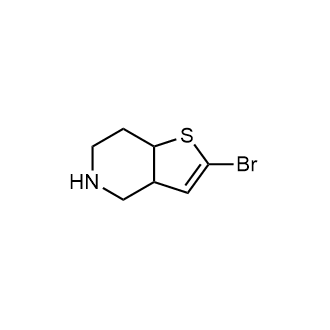 2-Bromo-3a,4,5,6,7,7a-hexahydrothieno[3,2-c]pyridine|CS-0691771