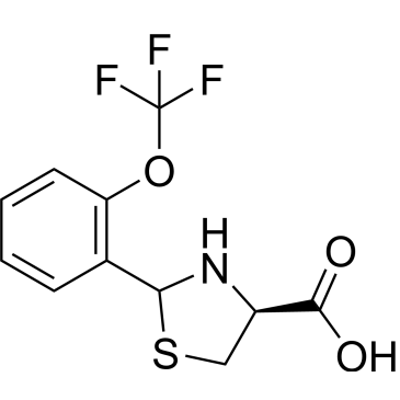(4S)-2-[2-(Trifluoromethoxy)phenyl]-4-thiazolidinecarboxylic acid|CS-0691835