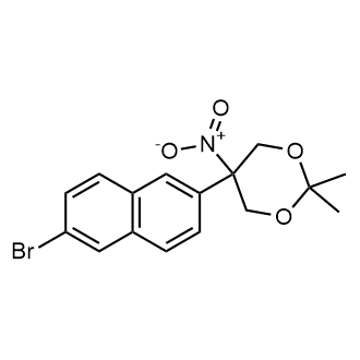 5-(6-Bromonaphthalen-2-yl)-2,2-dimethyl-5-nitro-1,3-dioxane|CS-0691858