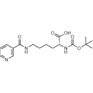 N2-(Tert-butoxycarbonyl)-N6-nicotinoyl-d-lysine|CS-0691864