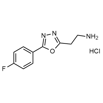 2-(5-(4-Fluorophenyl)-1,3,4-oxadiazol-2-yl)ethan-1-amine hydrochloride|CS-0692211