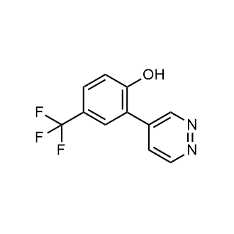 2-(Pyridazin-4-yl)-4-(trifluoromethyl)phenol|CS-0692356