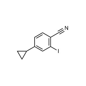 4-Cyclopropyl-2-iodobenzonitrile|CS-0692417