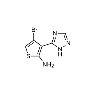 4-Bromo-3-(1h-1,2,4-triazol-5-yl)thiophen-2-amine|CS-0692453