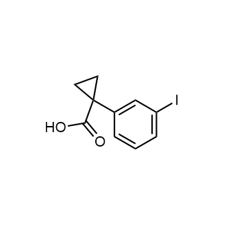 1-(3-Iodophenyl)cyclopropane-1-carboxylic acid|CS-0692653
