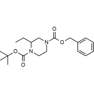 4-Benzyl 1-(tert-Butyl) 2-ethylpiperazine-1,4-dicarboxylate|CS-0692799
