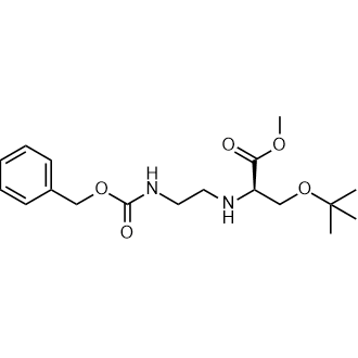 Methyl n-(2-(((benzyloxy)carbonyl)amino)ethyl)-o-(tert-Butyl)-d-serinate|CS-0692975