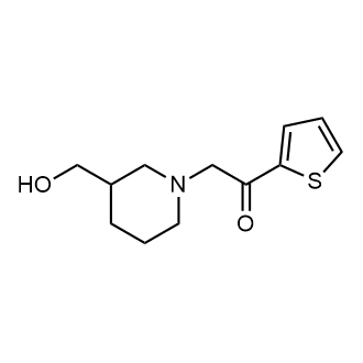 2-(3-(Hydroxymethyl)piperidin-1-yl)-1-(thiophen-2-yl)ethan-1-one|CS-0693024