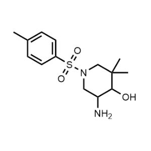 5-Amino-3,3-dimethyl-1-tosylpiperidin-4-ol|CS-0693049