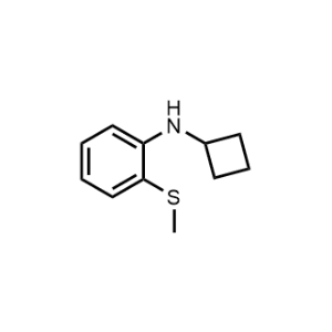 N-Cyclobutyl-2-(methylthio)aniline|CS-0693074