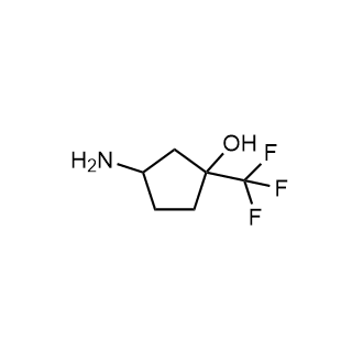 3-Amino-1-(trifluoromethyl)cyclopentan-1-ol|CS-0693367