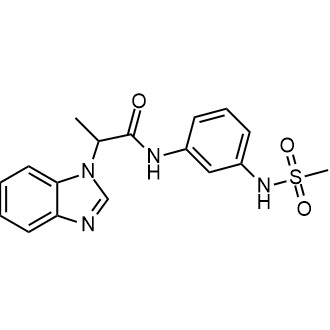 2-(1h-Benzo[d]imidazol-1-yl)-n-(3-(methylsulfonamido)phenyl)propanamide|CS-0693372