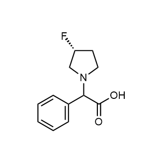 (3R)-3-Fluoro-α-phenyl-1-pyrrolidineacetic acid|CS-0693381