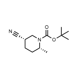 rel-tert-Butyl (2r,5s)-5-cyano-2-methylpiperidine-1-carboxylate|CS-0693394