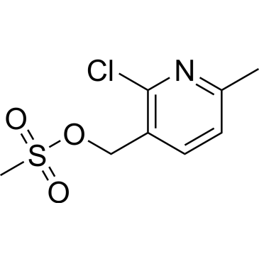 3-Pyridinemethanol, 2-chloro-6-methyl-, 3-methanesulfonate|CS-0693644
